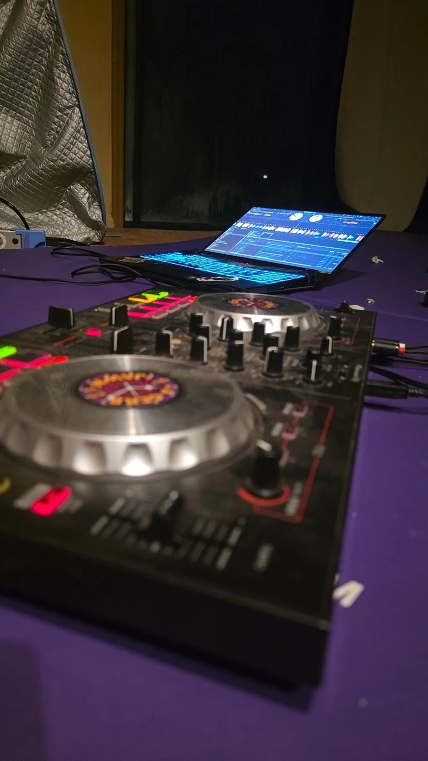 DJ setup