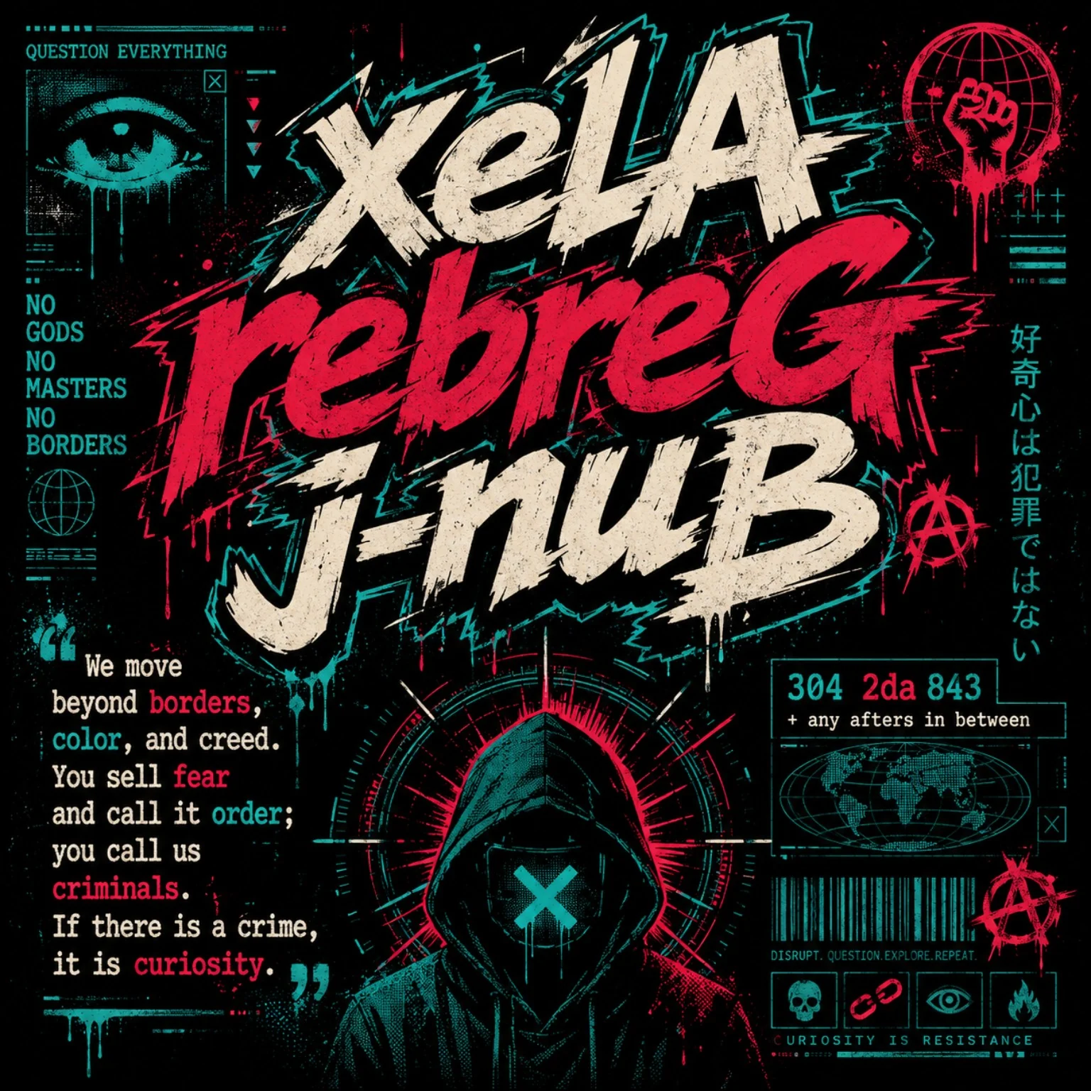 Xela rebel poster